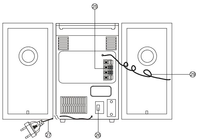 LENCO MC-118 MP3 - Avertissement : - 2