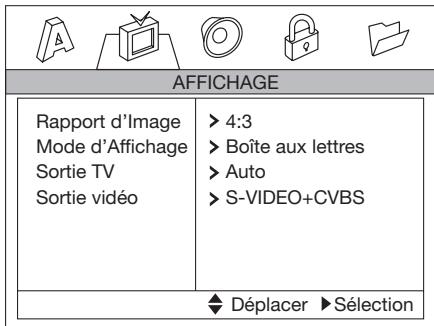 LENCO MES-218 DVX - Réglages vidéo - 1