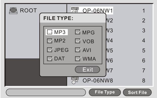 LENCO MES-219 MPEG4 - Afficher et ranger les fichiers - 1