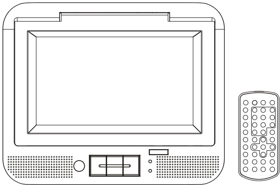 LENCO MES-230 - Lecteur DVD portable avec ecran LCD modèle : mes- 230 - 1