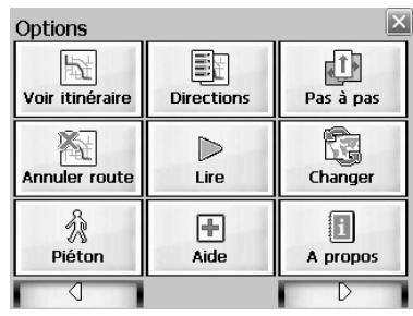 LENCO NAV-400 - Bouton menu - 2