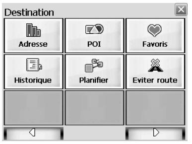 LENCO NAV-400 - Bouton menu - 1