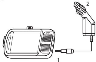 LENCO NAV-400 - Relier le système de navigation dans la voiture - 1