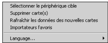 LENCO NAV-400 - Menu outils - 1