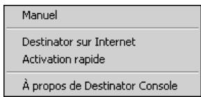 LENCO NAV-400 - Menu d'aide - 1