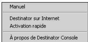 LENCO NAV-500 - Menu d'aide - 1