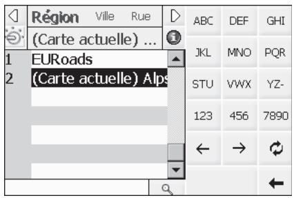 LENCO NAV-500 - Aller à une adresse (ou une intersection) - 2