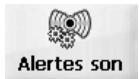 LENCO NAV-500 - Paramètres d'alertes - 1