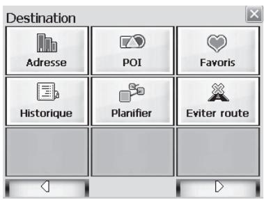 LENCO NAV-500 - Bouton menu - 2