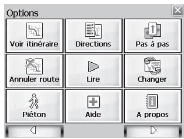 LENCO NAV-500 - Bouton menu - 3
