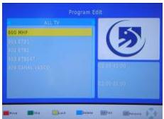 LENCO STB-100 - Modification de chaînes de télévision - 1