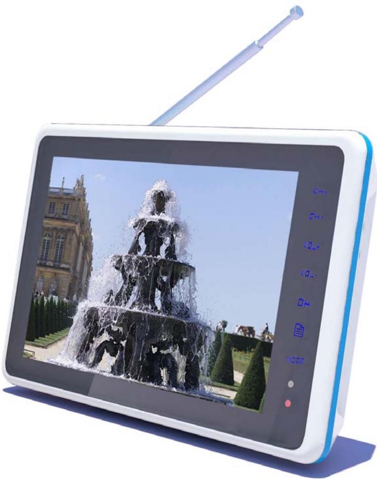 LENCO TFT-1021 - DRAAGBARE DIGITALE LCD TV - 1