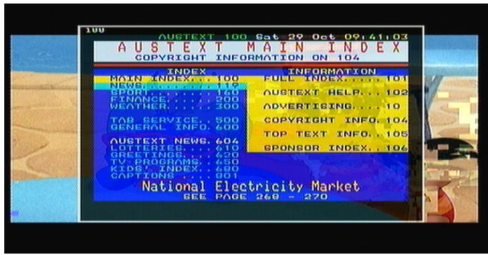 LENCO TFT-1021 - <5>TTX (Teletekst) - 1