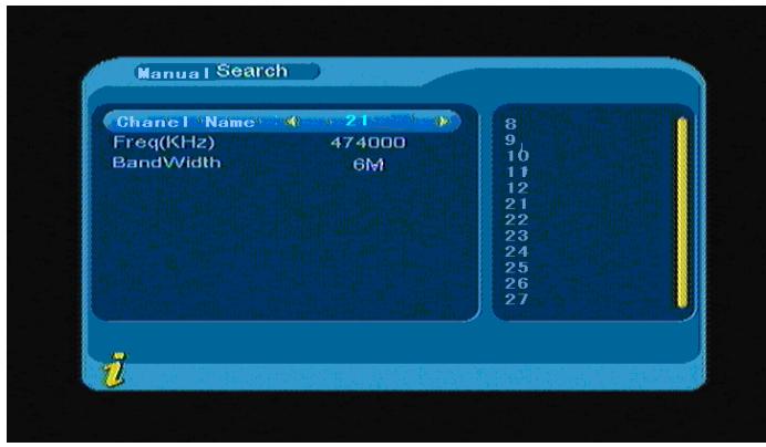 LENCO TFT-1021 - Manual search (Handmatig zoeken) - 1