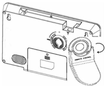 LENCO TFT-1021 - Instalar el soporte - 1