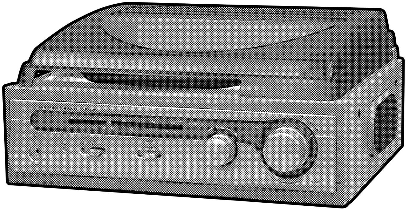 LENCO TRS-01 - Tourne-disque avec RÉCEPTEUR RADIO - 1
