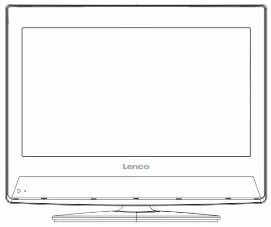 LENCO TV-1510 - Schéma façade/dos - 1
