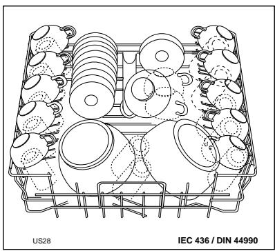 ZANKER WDE1080 - Réglage en hauteur du panier supérieur - 3