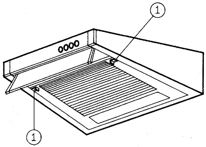 ZANKER ZKD4050S - Remplacement du filtrte antigraisse: - 1
