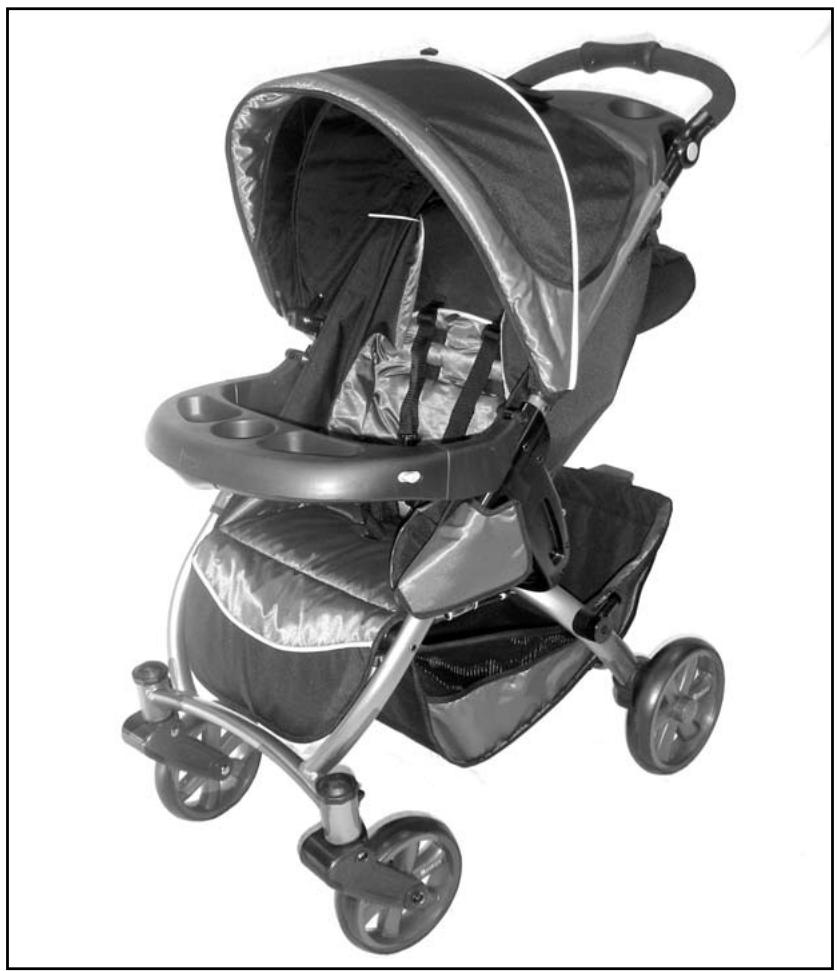 BRITAX CHAPERONE - Chaperone Stroller Unfolded - 1