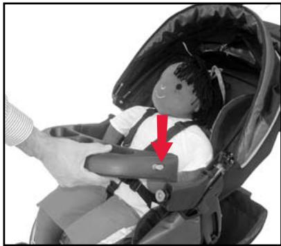 BRITAX CHAPERONE - Securing Child & Adjusting Harness Cont. - 1