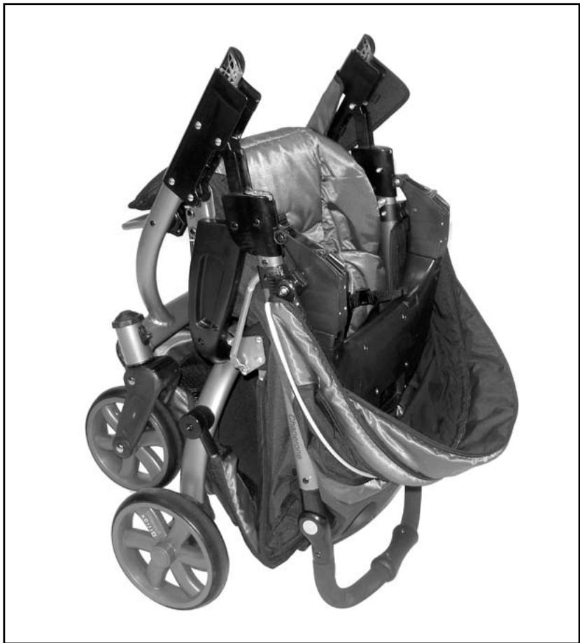 BRITAX CHAPERONE - Chaperone Stroller Folded - 1