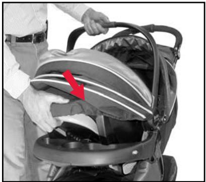 BRITAX CHAPERONE - Attaching Chaperone Infant Carrier - 2