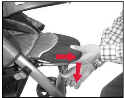BRITAX CHAPERONE - Lowering Leg Rest - 1