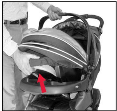 BRITAX CHAPERONE - Removing Infant Carrier - 2