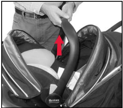 BRITAX CHAPERONE - Attaching Chaperone Infant Carrier - 4