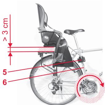 BRITAX JOCKEY RELAX - Installation sur la bicyclette - 2