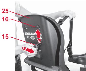 BRITAX JOCKEY RELAX - Adaptation des bretelles - 1
