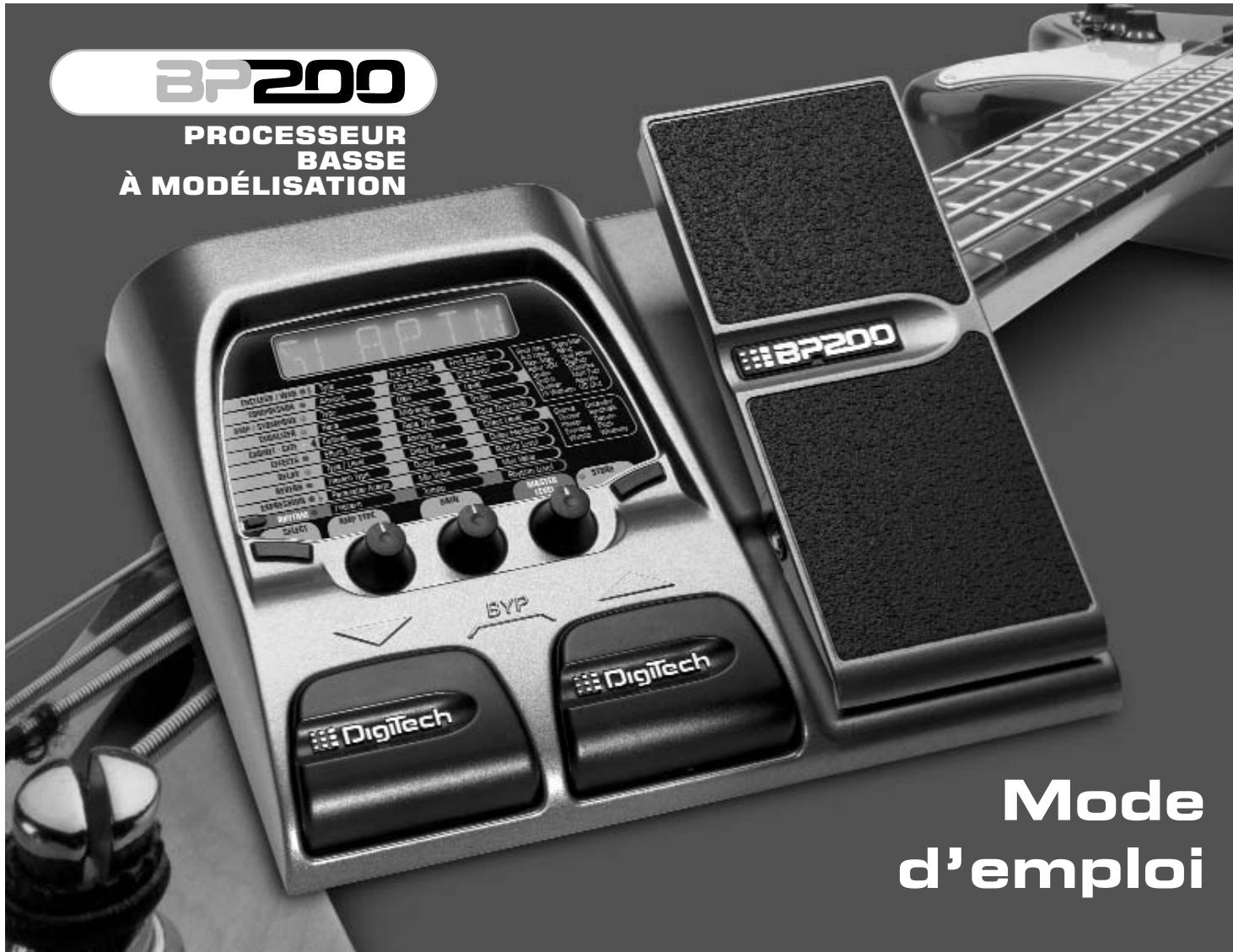 DIGITECH BP200 - 1