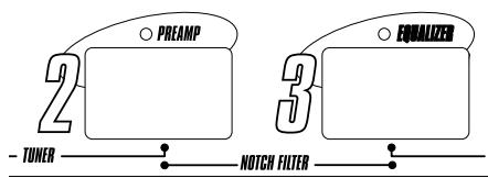 DIGITECH BP8 - Filtre NOTCH - 1