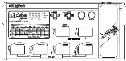 DIGITECH BP8 - Mode d'edition - 2