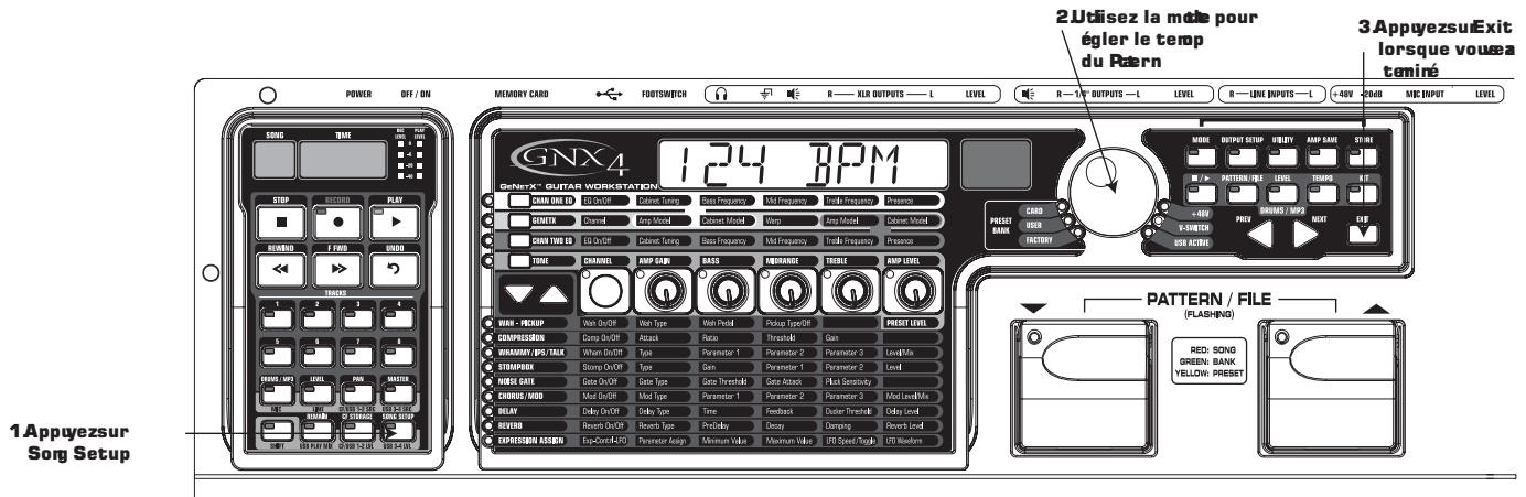 DIGITECH GNX4 - Réglages d'enregistrement et routage usb/signal - 3