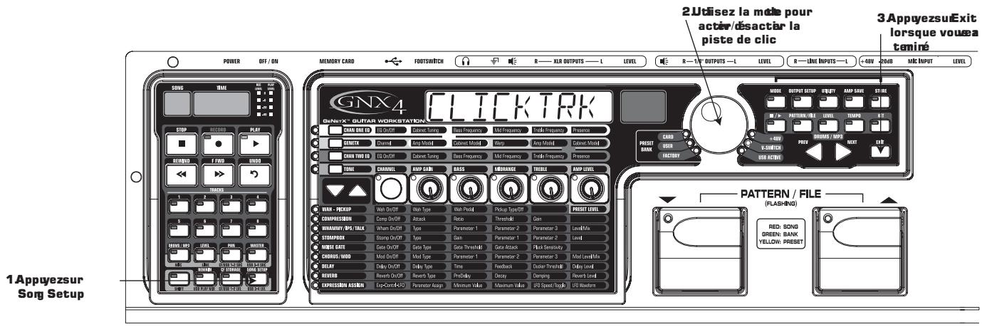 DIGITECH GNX4 - Piste de cli - 1