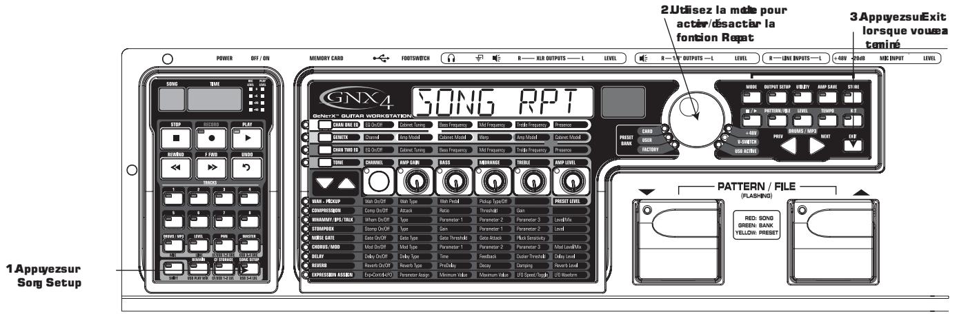 DIGITECH GNX4 - Décompte pre-roll - 2