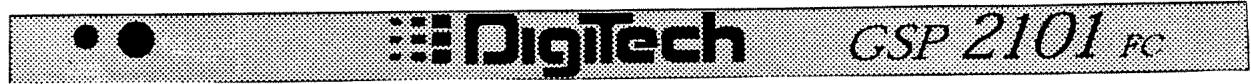 DIGITECH GSP2101FC - Connexions sur la face arrêté - 1