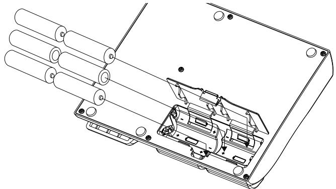 DIGITECH RP80 - Alimentation par piles - 1