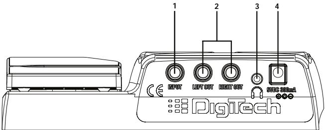 DIGITECH RP80 - Face arrière - 1
