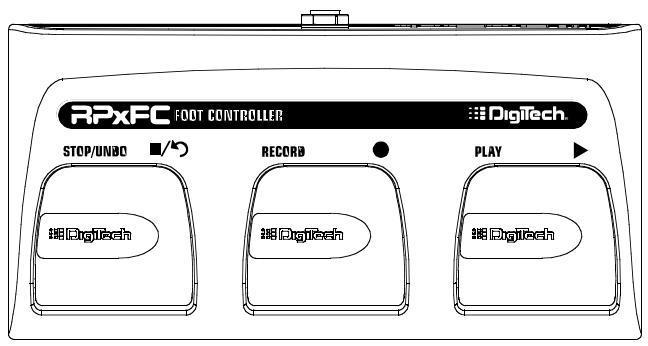 DIGITECH VX400 - Utilisation du pédalier RPxFC pour l'enregistrement - 1