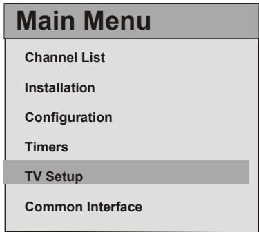 SABA S 32 TNV 08 - TV Setup - 1