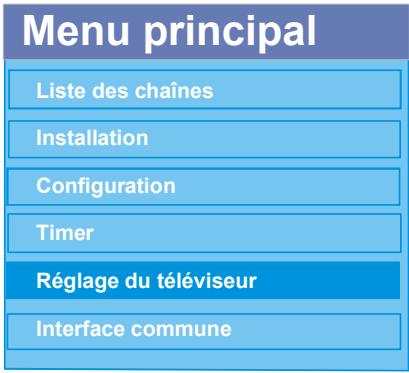 SABA S 32 TNV 08 - Configuration du téléviseur (TV setup) - 1