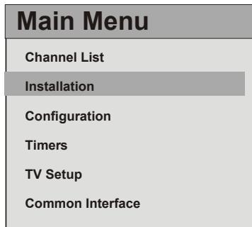 SABA S 32 TNV 08 - Installation - 1