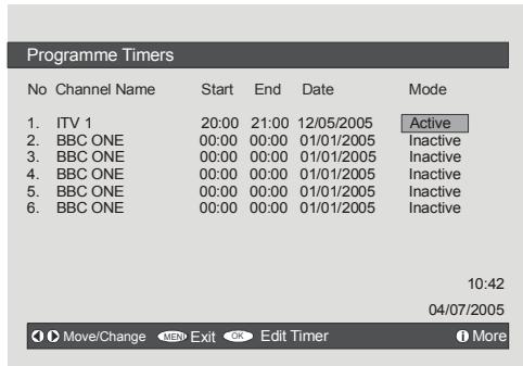 SABA S 32 TNV 08 - Timers - 2