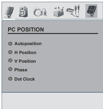 SABA S 32 TNV 08 - PC Position Menu - 1