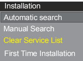 SABA S 32 TNV 08 - Installation - 2