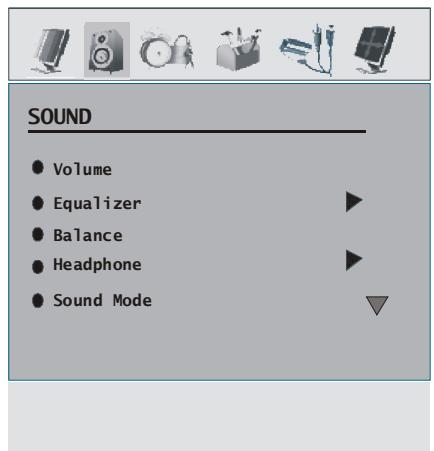 SABA S 32 TNV 08 - Sound Menu - 1