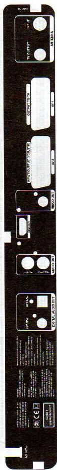 SABA DVDR 1607 X - PLACER LES PILES DANS LA TELECOMMANDE - 4